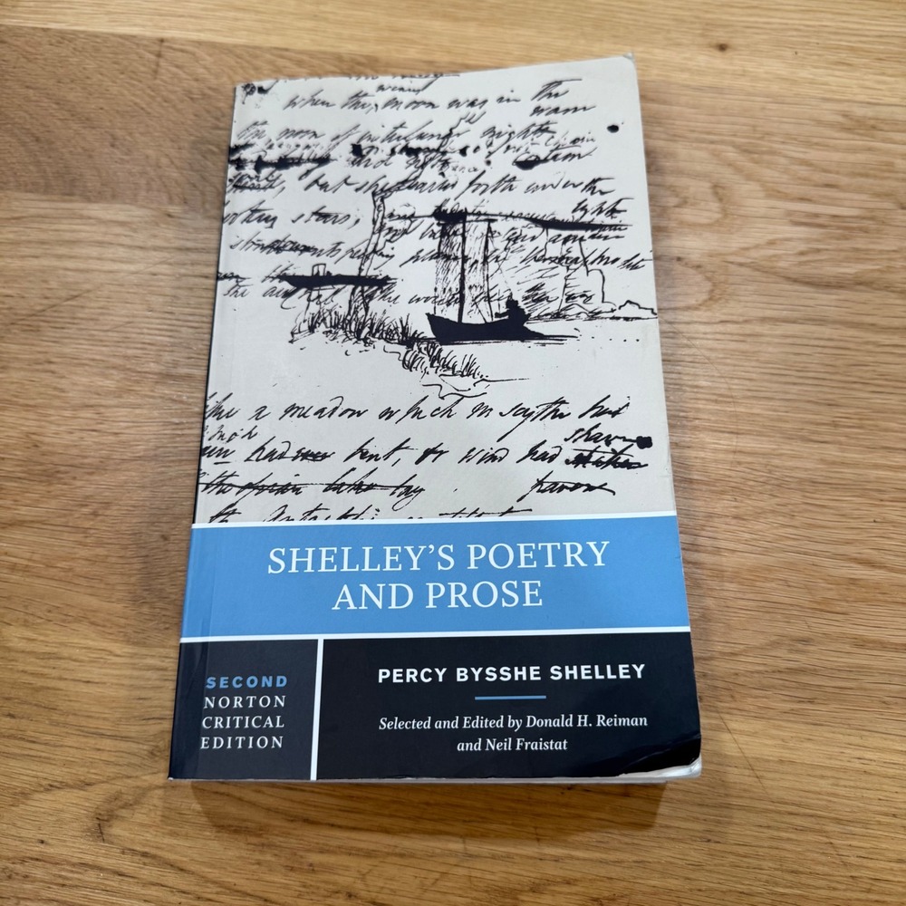 Shelley's Poetry and Prose Norton Critical Edition 2nd Ed Percy Bysshe Shelley